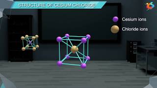 7  Class 12  Chemistry  Solid State  Structure of Ionic Compounds [upl. by Elynad]