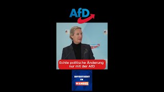 Politische Änderung nut mit der AfD aliceweidel afd [upl. by Micaela955]