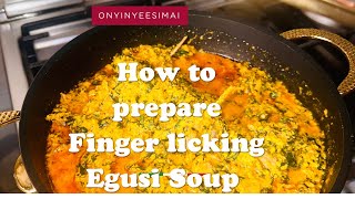 HOW I MAKE MY FAVOURITE NIGERIA SOUP  EGUSI SOUP MY COOKING VLOG [upl. by Abbi]