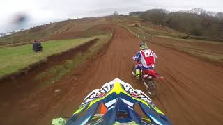 Wroxton mx motocross 18022018 C1 race23 Race win [upl. by Hoang901]