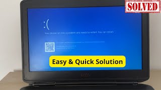 How to Fix the Inaccessible boot device BLUE SCREEN Error in Windows 10 [upl. by Jodee]