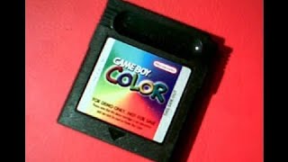 Gameboy Color promotional demo cartridge [upl. by Norrab]