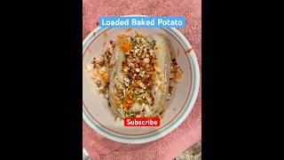 Loaded Baked Potato eastandwestfusion viral viralshorts odiafood bakedpotato [upl. by Noid]