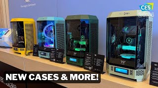 CES 2024  Thermaltakes New Cases amp More [upl. by Helene407]