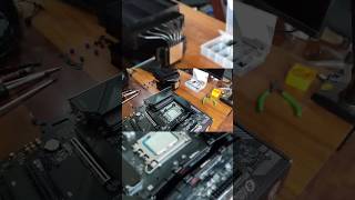 Noctua nhd15 chromaxblack Installation [upl. by Emerej719]