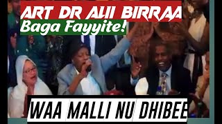 Ali Birra Art Dr  Baga Fayyite  Waa Malli Nu Dhibee  Oromo Music Oromo Pride [upl. by Nylassej]