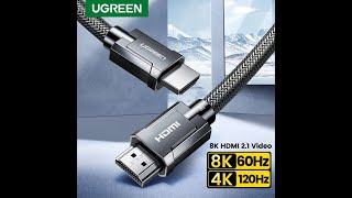 CABO HDMI 8K V21 UGREEN DO ALIEXPRESS [upl. by Jourdain]