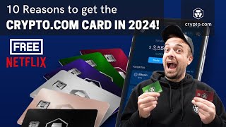 10 Reasons to get the Cryptocom Card in 2024  Cryptocom Card Review [upl. by Cleopatra]