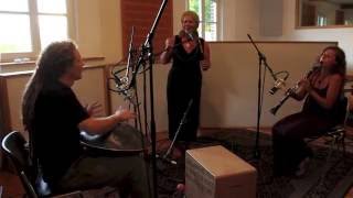 Sylvia Kirchherr with Archer amp Tripp  Bewakascha 2nd Gen Hang Clarinet Voice amp Bass Cajon [upl. by Ellac]