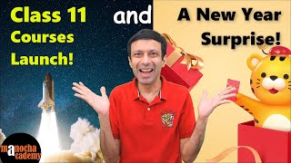 Class 11 Course and New Year Surprise 2024 [upl. by Imehon]