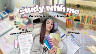 Study With me  On révise le bac de français [upl. by Byrom]