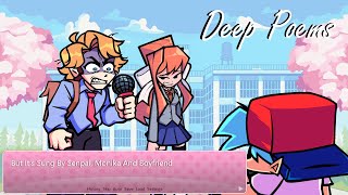 FNF Deep Poems And Thorns  Deep Poems But Its Sung By Senpai Monika And BF FNF Hotline 024 Mod [upl. by Meikah]