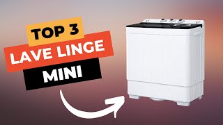 🔥 TOP 3  Meilleur Mini Lave Linge 2024 [upl. by Eisse]