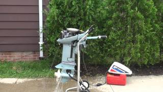 1981 Evinrude 99 outboard [upl. by Aynotan]