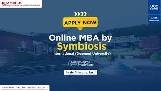 Choose Online MBA from SSODL and earn a Symbiosis degree from the comfort of your home [upl. by Yonatan]