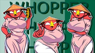 WHOPPER WHOPPER WHOPPER  meme  countryhumans VIETNAM  HÀ NỘI [upl. by Kela]