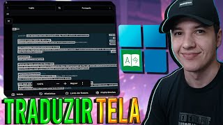 Tradutor de TELA para o Windows  VOCÊ PRECISA CONHECER [upl. by Shantee847]