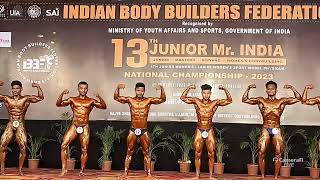 13 Junior MrIndia 2023Bodybuilding Competition 55kg to 80kg and final [upl. by Yendahc]