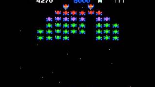 Galaxian NES Walkthrough [upl. by Aninahs]