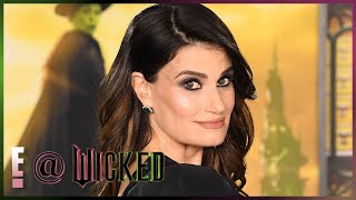 Idina Menzel GUSHES About Sharing the Role of Elphaba With Cynthia Erivo  E News [upl. by Adnahc]