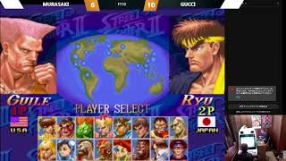 VSグッチ会2 サシシ Super Street Fighter 2X In My Home Game Center [upl. by Hoehne]