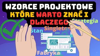 NAJPOTRZEBNIEJSZE wzorce projektowe W 3 MINUTY [upl. by Boyes]