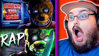 FNAF MOVIE SONG  quotBEHIND THE MASKquot amp WILLIAM AFTON RAP  quotConnection Terminatedquot  FNAF REACTION [upl. by Anaejer231]