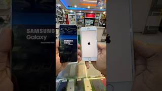 Samsung S24 Vs Iphone 8 Speed Test 😱 shorts short review unboxing iphone device trending [upl. by Aehtla]