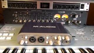 Line 6 TonePort UX8 Vs Maudio Fast Track Pro Review [upl. by Giesser]