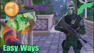 Easily Collect Items From Eliminated Bosses or Henchmen  Fortnite Week 8 Weekly Quest [upl. by Cusick]