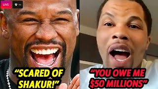 Floyd Mayweather MOCKS Gervonta Davis for Dodging Shakur Stevenson [upl. by Infield]