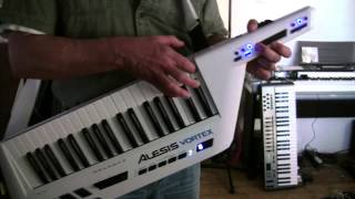 Alesis Vortex Demo  Thunderstruck [upl. by Yrroc168]