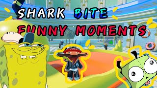 funny ROBLOX shark bite moments [upl. by Asseram885]