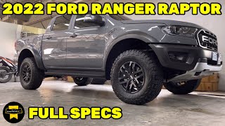 Ford Ranger Raptor 2022 Review  Full Specs Philippines [upl. by Elleahcim]