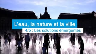 Leau la nature et la ville  45  SOLUTIONS EMERGENTES [upl. by Ijies623]