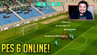 PES 6 ONLINE é INCRÍVEL [upl. by Flieger]