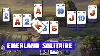 EMERLAND SOLITAIRE CARD GAME  Magic Meets Cards [upl. by Kilk17]