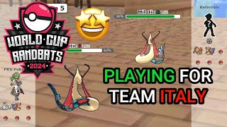 Playing World Cup Of Random Battles For My Country Pokemon Showdown [upl. by Llain]