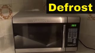 How To Defrost In A MicrowaveEasy Tutorial [upl. by Felicio]