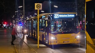 Bus Berlin  Mitfahrt im 221 von U Leopoldplatz bis Märkisches Zentrum im Scania GN 16 4665 [upl. by Evvie]