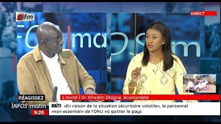 L Invité dInfos du 14 Mars 2024  Dr Khadim Diagne économiste [upl. by Atiuqnahs]