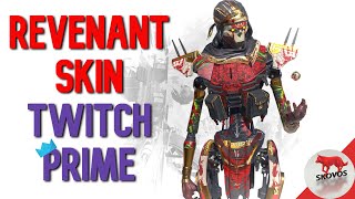 How to get Twitch Prime Skins for Apex Legends Twitch Prime Revenant Skin [upl. by Alleirbag]