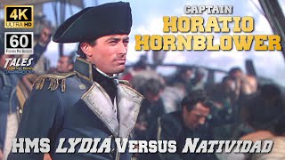 CAPTAIN HORATIO HORNBLOWER HMS Lydia Versus Natividad Remastered to 4K60fps UHD 👍 ✅ 🔔 [upl. by Ocer89]