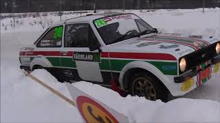 Rally Sweden Historic 2018 Torsby Sprint [upl. by Nylaf9]