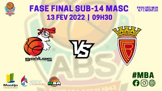 Fase Final Sub14 Masc ABS  Galitos FC x FC Barreirense [upl. by Ailuj113]