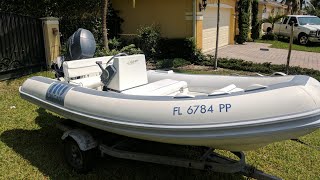 Novurania 430 Dl Sea trial​ Yamaha 60 HP [upl. by Ahsenrad]