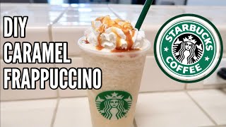 DIY Starbucks Caramel Frappuccino [upl. by Sillek]