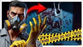 O TRABALHO MAIS BIZARRO DO MUNDO 😱  Crime Scene Cleaner [upl. by Hare]