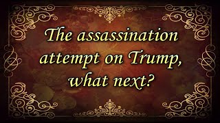 The assassination attempt on Trump  What next A reading with Crystal Ball and Tarot [upl. by Airekat940]