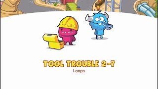 Puzzles Level 27  CodeSpark Academy learn Loops in Tool Trouble  Gameplay Tutorials [upl. by Jasun]